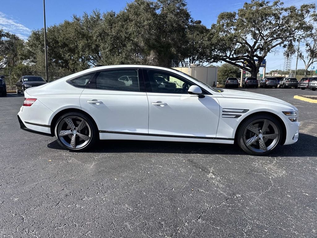2026 Genesis G80 — side profile view